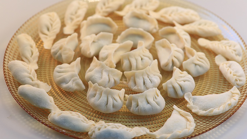 Solução de linha de processamento de recheio de bolinho de massa